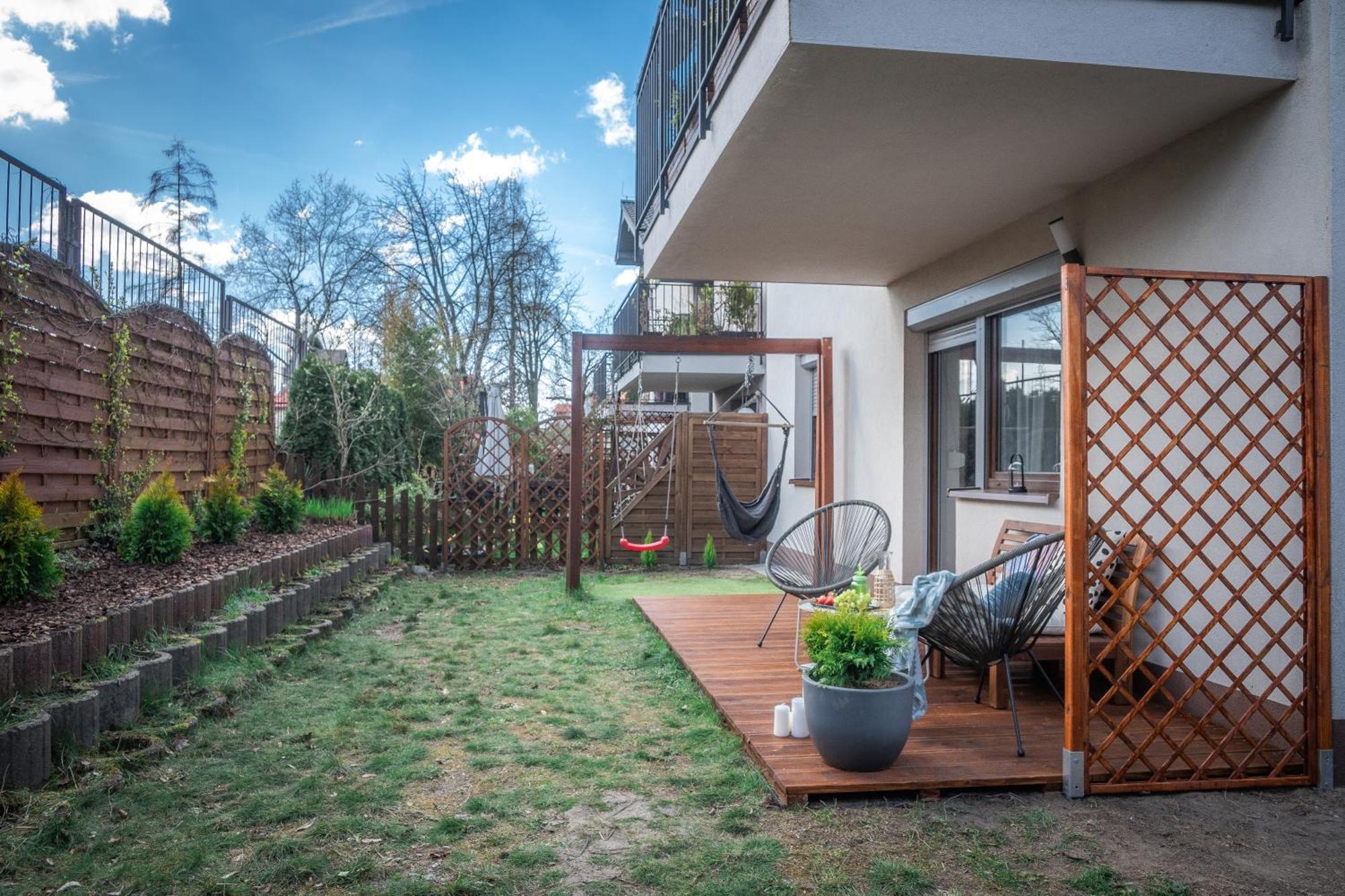 Malinowelove Aircon, 3 Rooms, Parking, Ogrod Krasków Exterior foto