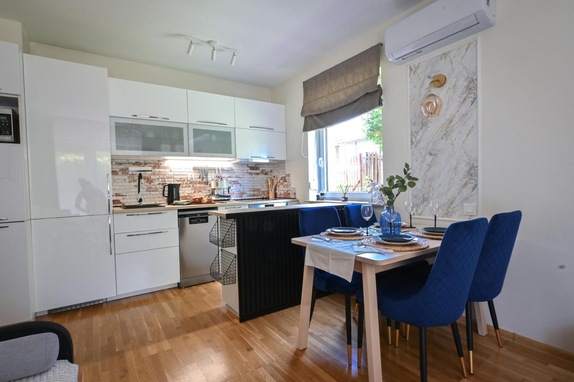 Malinowelove Aircon, 3 Rooms, Parking, Ogrod Krasków Exterior foto