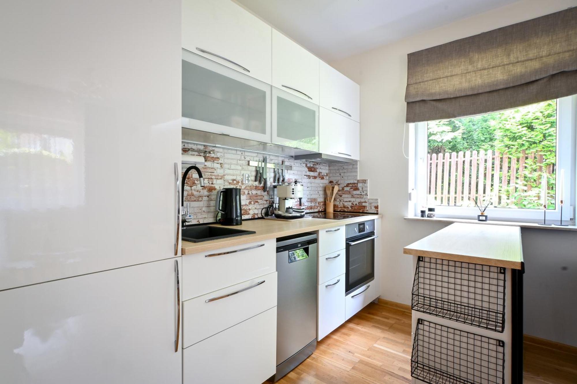 Malinowelove Aircon, 3 Rooms, Parking, Ogrod Krasków Exterior foto